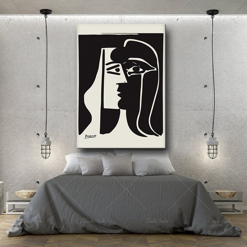 Imagen 3 de 10 de Cuadros-picasso Cara22-moderno,decorativo,110x80cm-