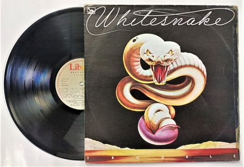Whitesnake Trouble Lp Ed. 1983 Como Nuevo