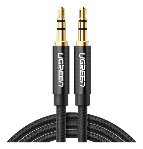 Cable de audio Ugreen Av112 P2 macho de 3,5 mm, 1 m, negro