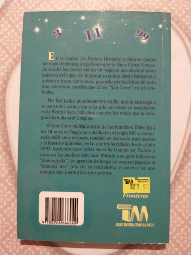 San Cono Sueños Numerología Oraciones Y Milagros- R Regio (Usado)