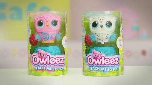 Imagen 7 de 7 de Owleez, Juguete Interactivo Volador De Buho Bebe Con Luces Y