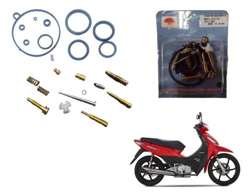 Kit Reparacion Carburador Honda Biz125 Sin Flotante Osaka