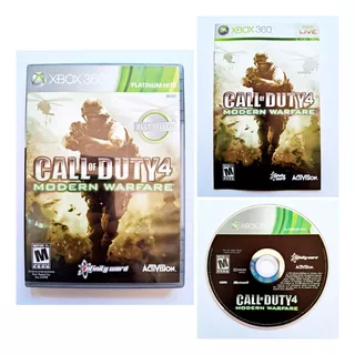 Call Of Duty 4 Modern Warfare Xbox 360