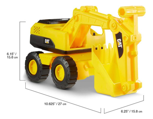 Juego De Arena Excavadora De Construcción Juguetes Amarillo