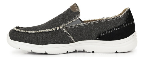 Alpargata Hombre Tela Confort Mocasin Elastico Briganti Goma