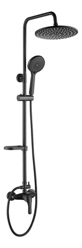 Columna Ducha Circular Notte Con Monomando Taumm