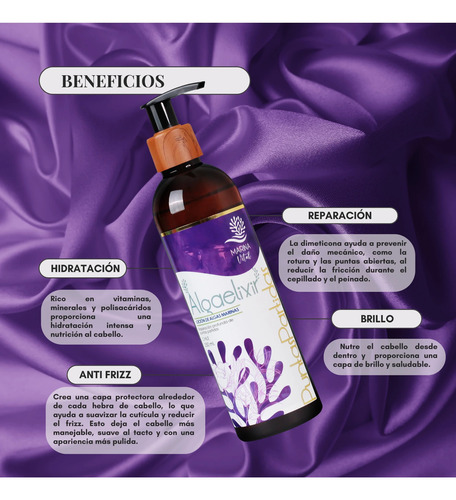 Marina Vital Algaelixir Puntas Partidas 250 Ml