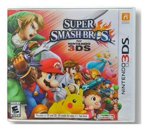 Super Smash Bros For 3ds Nintendo 3ds Completo - Wird Us (Usado)