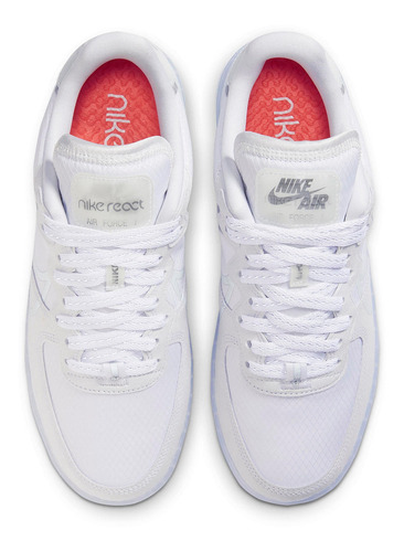 Zapatillas Nike Air Force 1 React White Urbano Cq8879-100