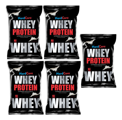 5k Whey Protein Proteína Hardcore Sabores A Elección Promo!