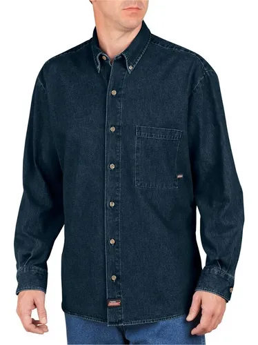 Camisa de mezclilla dickies new arrivals