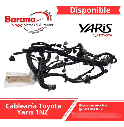 Cableria Toyota Yaris 1nz