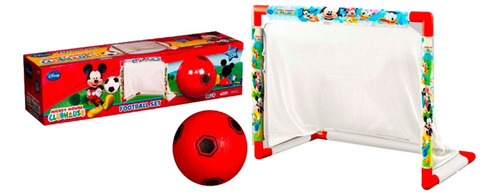 Set De Fútbol Disney Arco + Pelota Aire Libre Diversion Niño