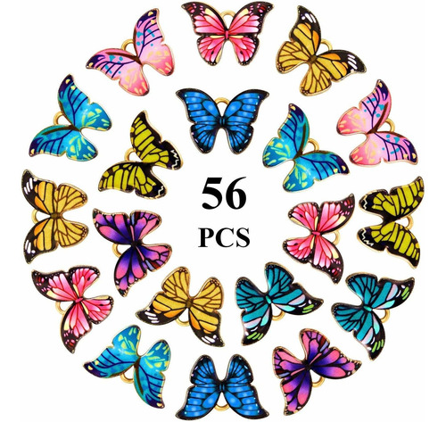 56 Dije Mariposasmaltado Mariposa Kawaii Para Hacer Joya