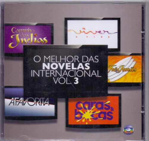 Cd O Melhor Das Novelas Internacional Vol. 3