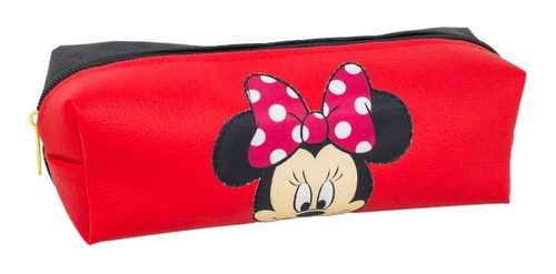 Imagen 5 de 6 de Combo De Bolso, Lonchera, Cartuchera Y Porta Termo Minnie