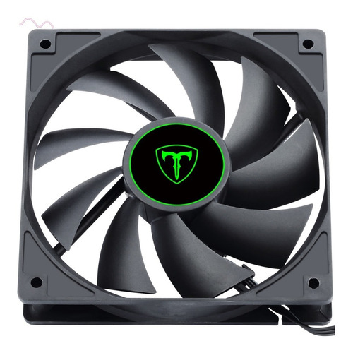 Cooler Fan Black 120mm T-dagger T-tgf100 Silencioso