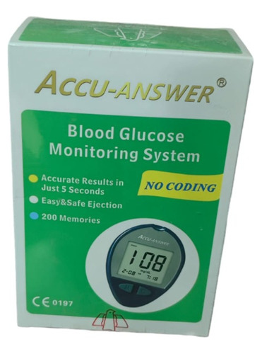 Glucometro Monitor Glucosa
