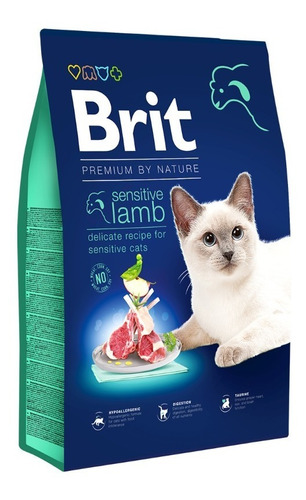 Alimento Europeo Para Gato Brit Sensitive Lamb (cordero) 8kg