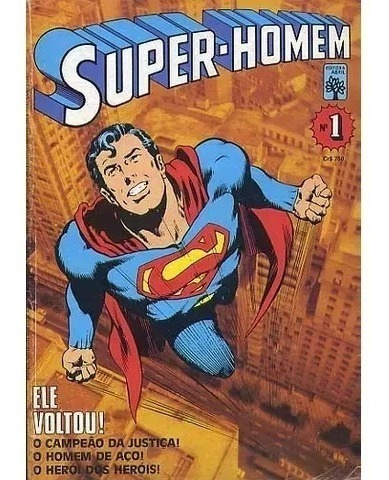 Super-homem Nº 1 - 1ª Série Ed Abril