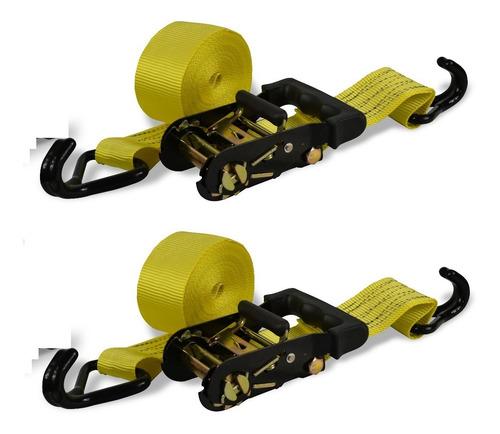 Par Linga Amarre Traca Traca Con Gancho 6mts X 2 2tn Ab71