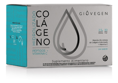 Suplemento En Polvo Colageno Hidrolizado Peptidos+ Vit C