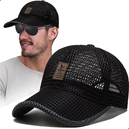 Gorros Sombreros Hombre Diseño De Malla Transpirable Parasol