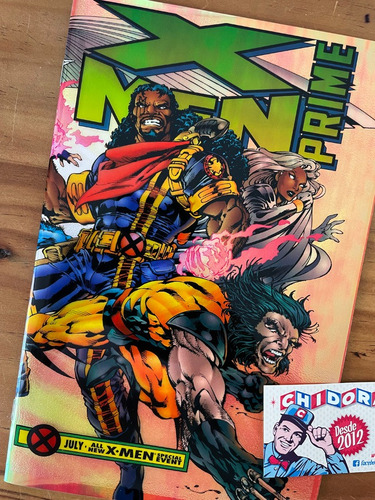 Comic - X-men Primer #1 Portada Acetato Wolverine Bishop