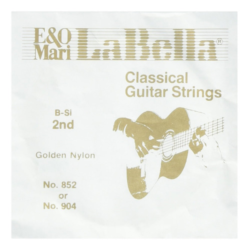 Labella 904 nylon Cuerda Para Guitarra Clasica Tamaño