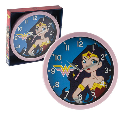 Wonder Women Marco 9.5 Pulgadas Reloj De Pared Oficina Decor