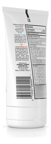 Neutrogena Limpiador Mascarilla Neutrogena Clear Pore, 4.2
