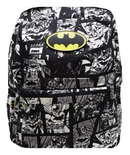 Mochila Batman 16 Pulgadas Escolar Infantil Original 16lts