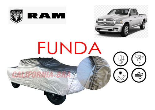 Funda Broche Eua Dodge Ram Doble Cab 2016-2017-2018