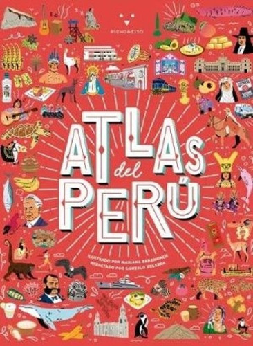 Libro Atlas Del Perú - Editorial Pichoncito