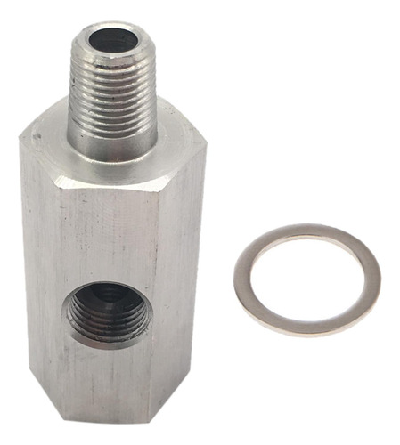 2 Sensor De Presión De Aceite De 1/8 Te Adaptador Tee