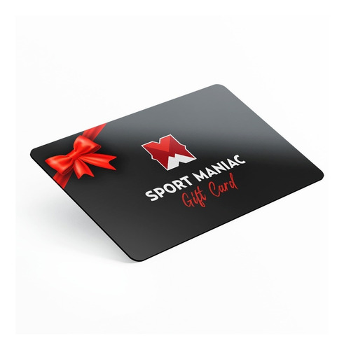 Gift Card Tarjeta De Regalo Sport Maniac Fitness - Black