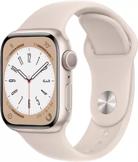 Smartwatch Reloj Apple Iwatch Serie 8 41mm Blanco Estelar
