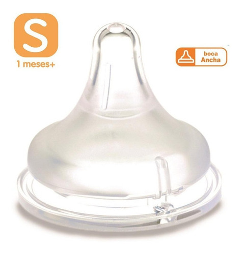 Pigeon Tetina Chupete Repuest/ Softouch Talla S (1+m) 2 Und