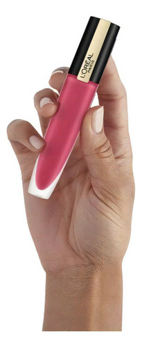 Labial Liquido Matte Rouge Indeleble Signature L'oréal Paris Acabado Mate Color I Empower 418