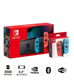 Nintendo Switch 2019 Batería Extendida + Mando Joy Con