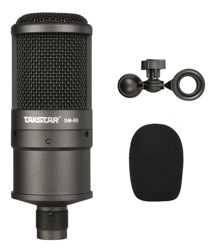 Micrófono De Condensador Tasktar M8bs Alta Sensibilidad 