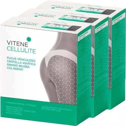 Vitene Anti Celulitis Restaura Firmeza De Tejidos X 90 Compr.