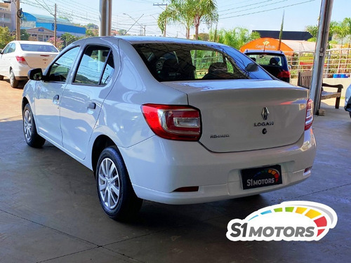 Imagem 7 de 14 de Renault Logan Life 1.0 Branco 2020