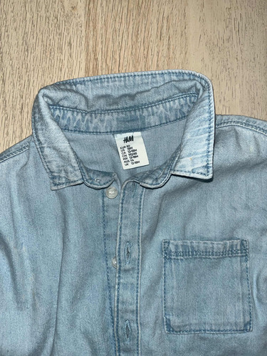 Camisa De Jeans H&m