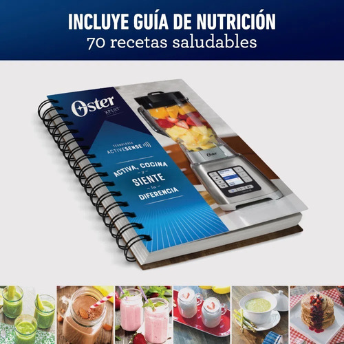 Licuadora Oster Activesense Con Blend-n-go Blsttdgrbg