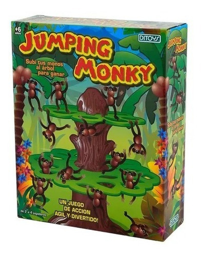 Juego De Mesa Jumping Monky Ditoys