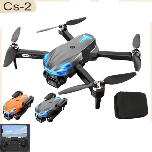 Drone Cs-2 Com Câmera Motor Brushless Fluxo Óptico 1 Bateria