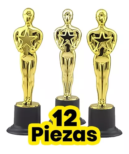 12 Estatuilla Premio Oscar 15cm Hollywood Trofeo Batucada