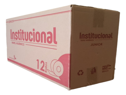 Papel Higiénico Jr. Institucional 12 Rollos 