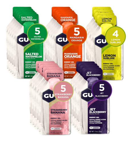 Gu Energy Labs Nutricion Gel Original Energizante Para Depor